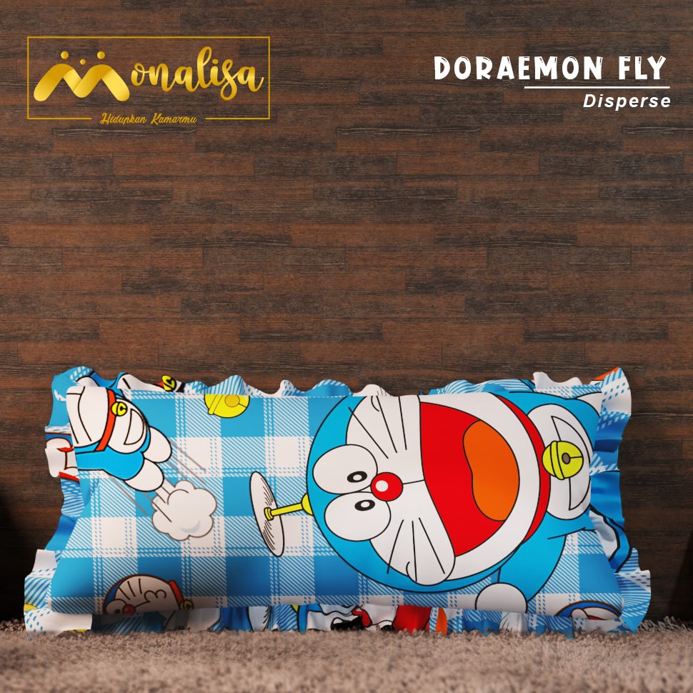 Monalisa Premium Sarung Bantal Cinta uk 45 x 95 cm - Karakter / Anak / Minimalis