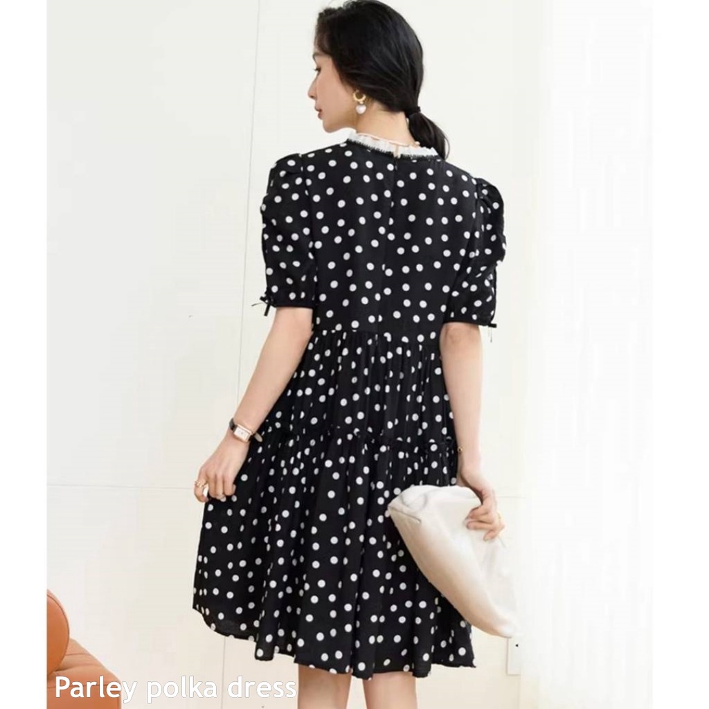 Parley polka dress - Thejanclothes