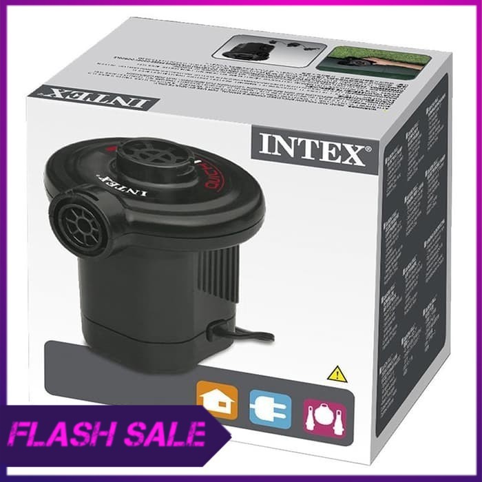 Pompa Angin Listrik 66620 Elektrik Intex Pompa Kasur Pompa Ban Renang