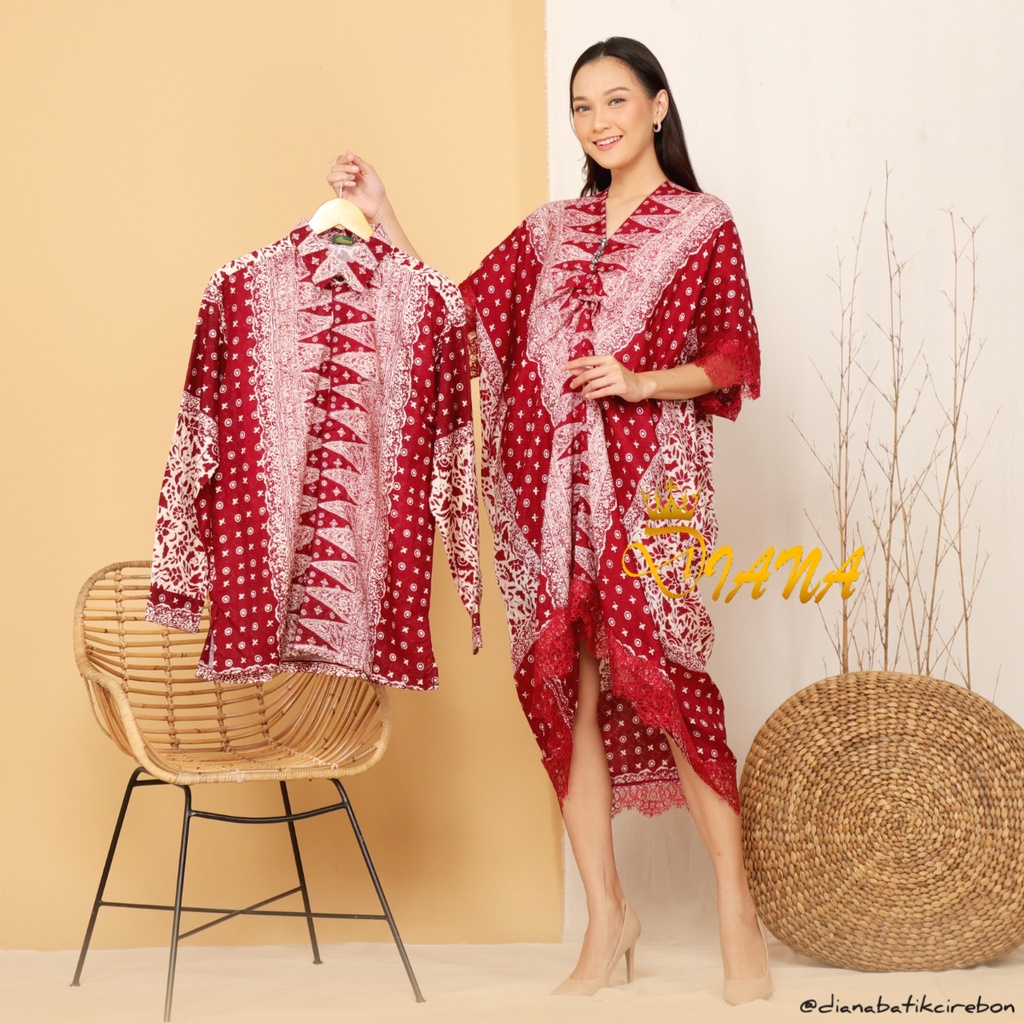 COUPLE KAFTAN VISCOSE LACE by Diana Batik