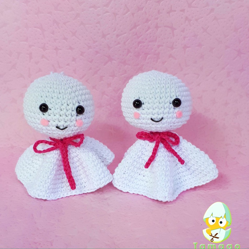 

Teru teru Bozu Size M/Rajutan teru teru bozu/teru teru bozu amigurumi