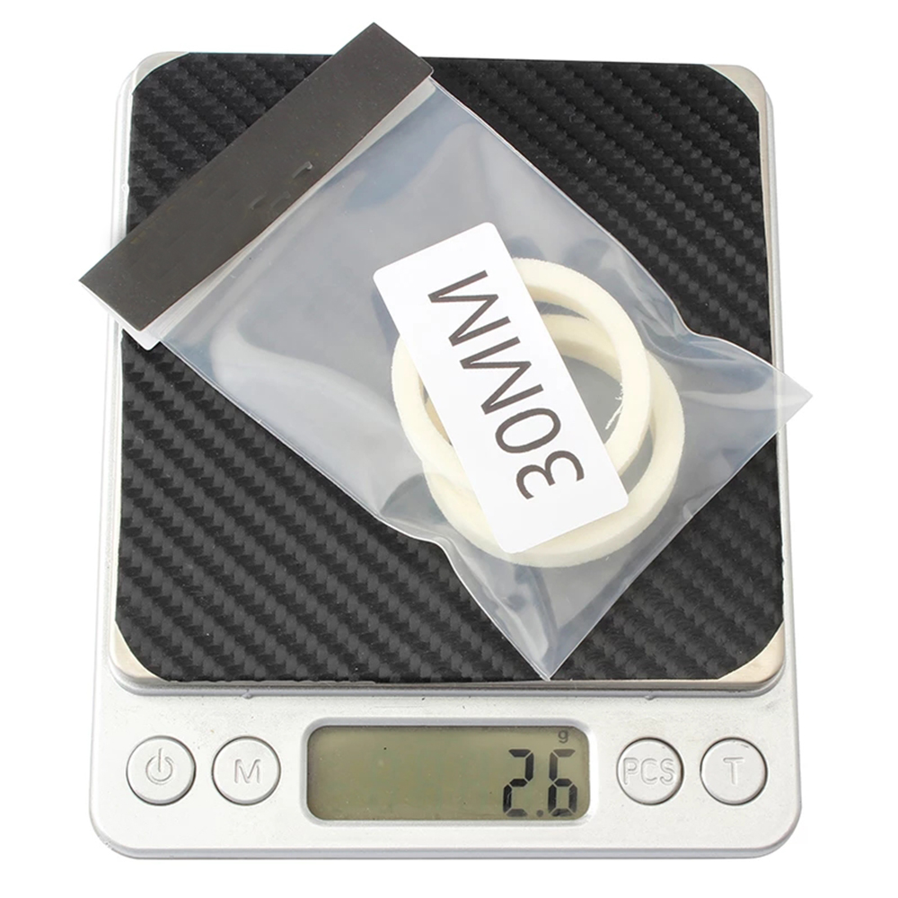 Lanfy 2 Pcs / Pak Ring Seal Fork Depan Sepeda Mtb Bahan Busa Ukuran 30 / 32 / 34 / 35 / 36 / 38 / 40mm