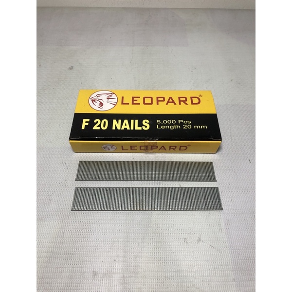 isi paku tembak f20 leopard / isi paku tembak f20 / isi paku tembak 20mm / refill air nailer leopard