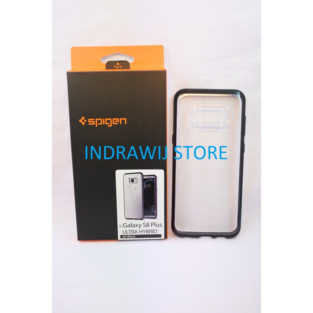 HOT SPIGEN ULTRA HYBRID SAMSUNG GALAXY S8+ / S8 PLUS - JET BLACK
