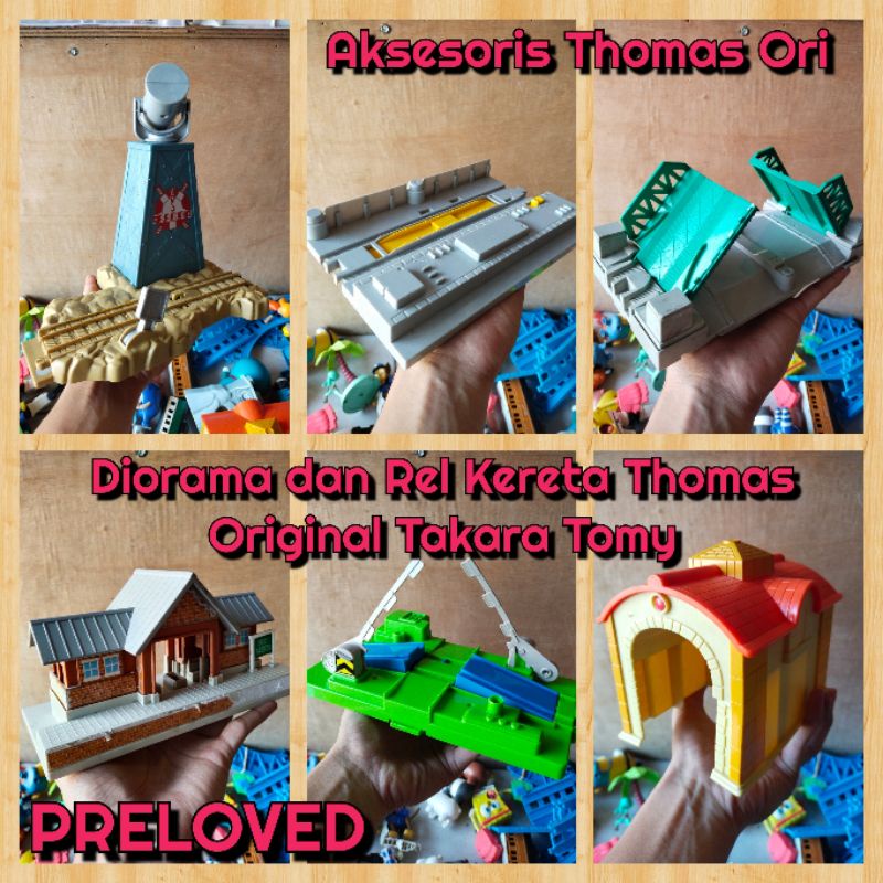 Mainan Thomas Diorama Thomas Original Takara Tomy Plarail Thomas Aksesoris Thomas and friends
