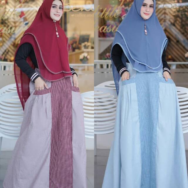 Shanum set syari by viendra original