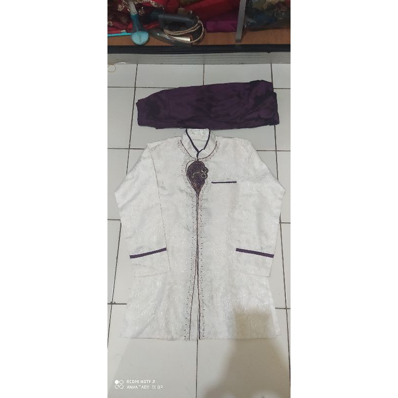 Kurta Sherwani Baju India Cowok