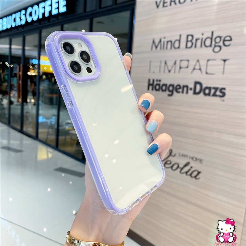 Oppo A15 A16 A16s A54 A7 A12 A1k A52 A95 A74 A72 A92 A5s A3s A9 A5 A53 A33 A32 A31 2020 A15s A35 A94 3-in-1 Simple Macaron Candy Color Shockproof Soft Case