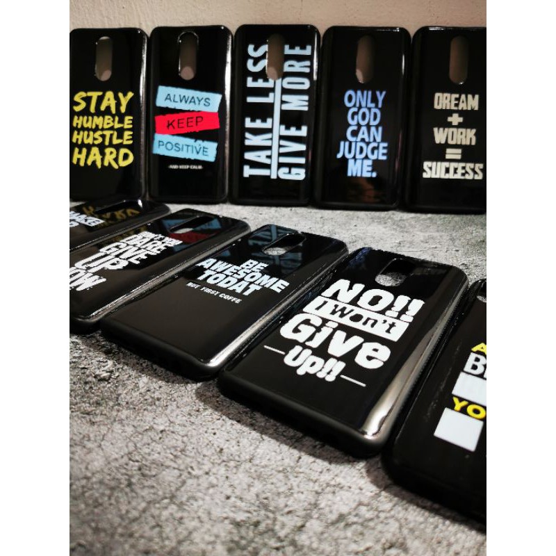Case Simple Word REALME 5 PRO/5/5i/6/6 PRO/C2/C3/SAMSUNG A10S/A11/A2 CORE/A20S/A21/A31/A50S/M31/J1 ACE/J2 PRIME/J5/J7 PRIME