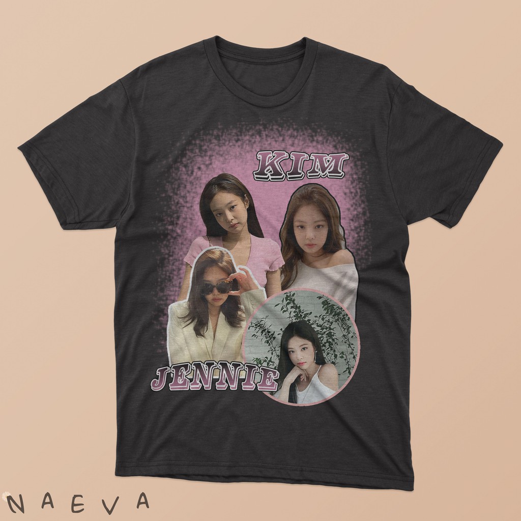 KIM JENNIE | KPOP TSHIRT | KAOS JENNIE BLACKPINK | KAOS BLACKPINK