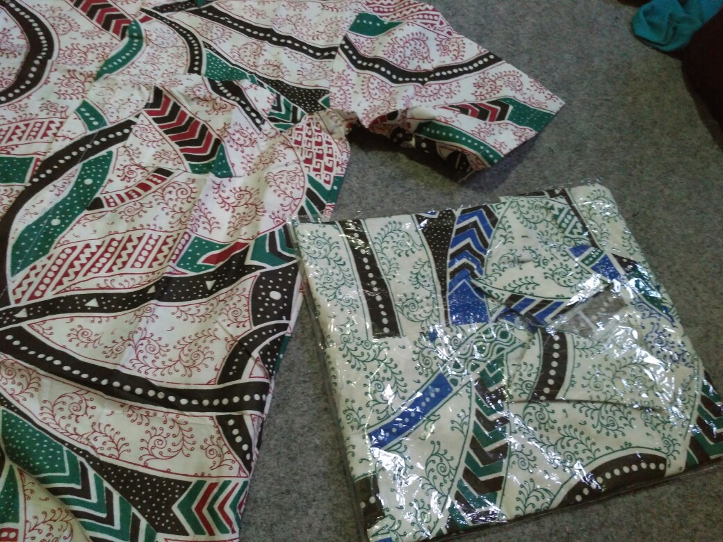 Bswart Batik Hrb026 Kenongo Padi Pekalongan M L Xl Batik Pria Murah Modern Grosir