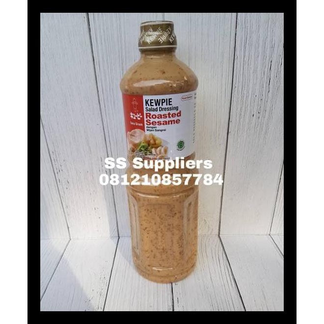 

Kewpie Salad Dressing Roasted Sesame 1Liter , Saus Wijen, Bumbu Salad Terlengkap