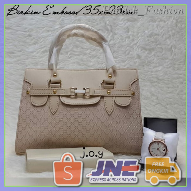 New Trend Tas Murah/Tas Lokal/Tas Paketan/Paket 3in1 Gucci Leather Hobo  -  SKUJS059