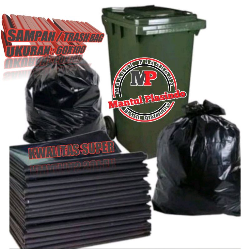 HD KANTONG KRESEK SAMPAH 60X100 / TRASH BAG TERMURAH