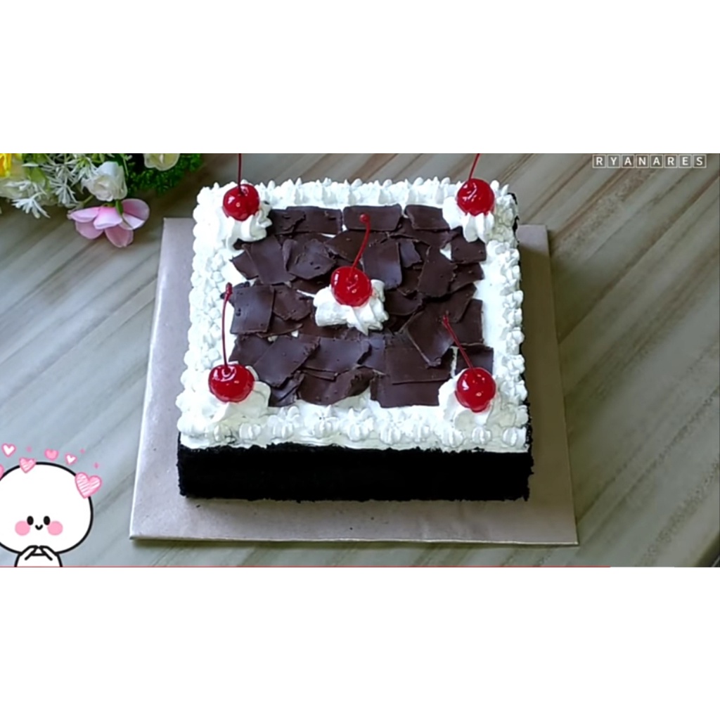 Kue Ulang tahun | Brownies cake