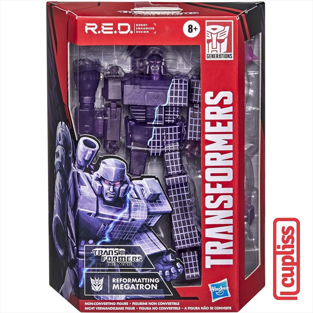 Hasbro Transformers F0743 Reformatting Megatron RED R.E.D