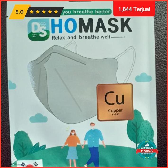 Puncak Promo Masker Copper Korea "Homask" Terlaris