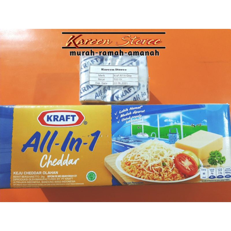 

Keju Kraft All in One 500gr