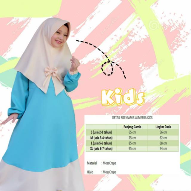 Gamis Anak Almeera