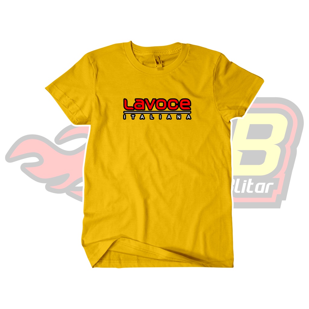 Kaos Lavoce Sound System Distro Katun Combed