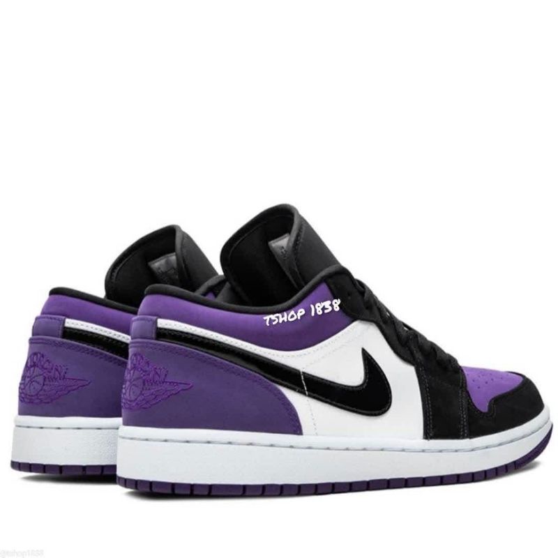 nike jordan 1 low court purple