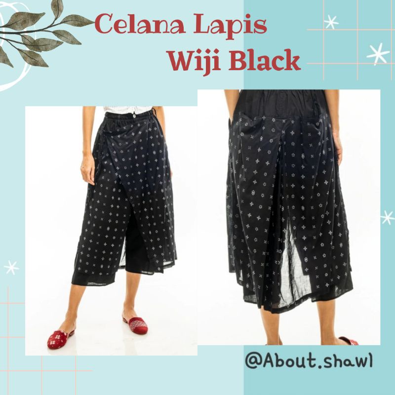 Celana Lapis Wiji Black Sejauh Mata Memandang