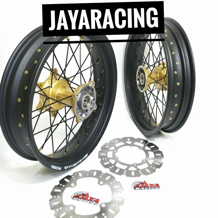 Velg Supermoto 17 350 300 CRF 150 Sepaket komplit