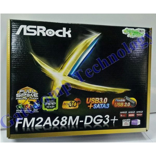 Unik Motherboard Asrock FM2A68M-DG3 Limited