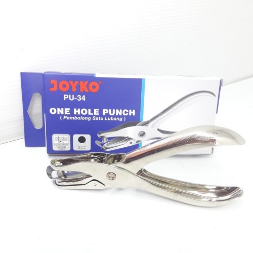 Pembolong Kertas Joyko / One Hole Punch Merk Joyko