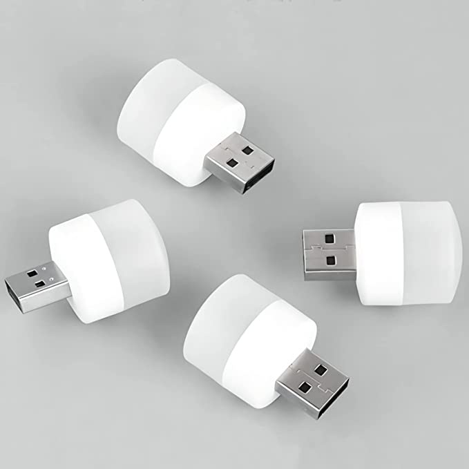 Mini Night Light USB Plug Lamp Computer Mobile Power Charging Small Book Lamps LED Eye Protection Reading Light