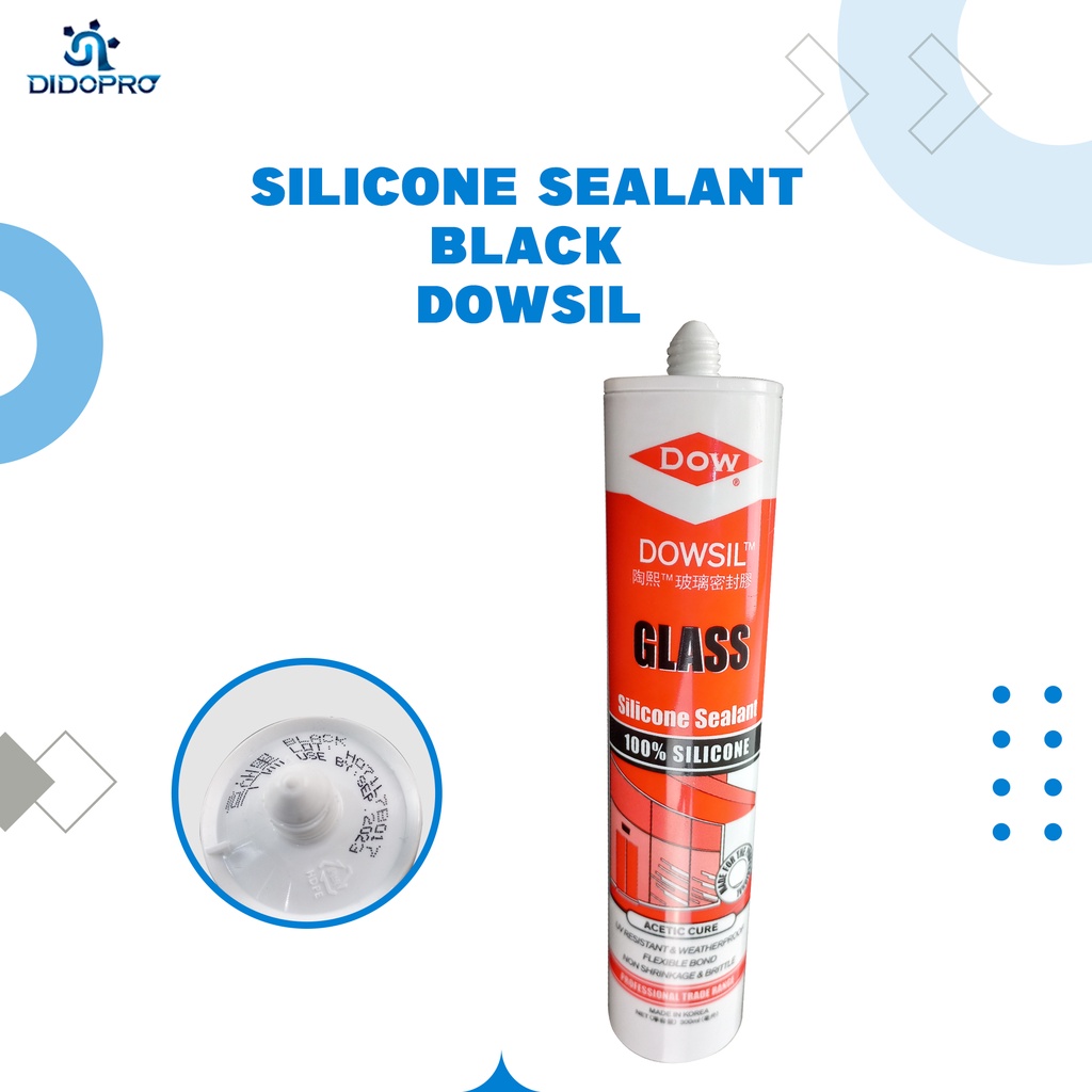 Sealant lem kaca aquarium cermin dow corning dowcorning dowsil dowseal / Lem Kaca Silicone Sealant DOWSIL GLASS / DOWSIL ASAM ACETIC