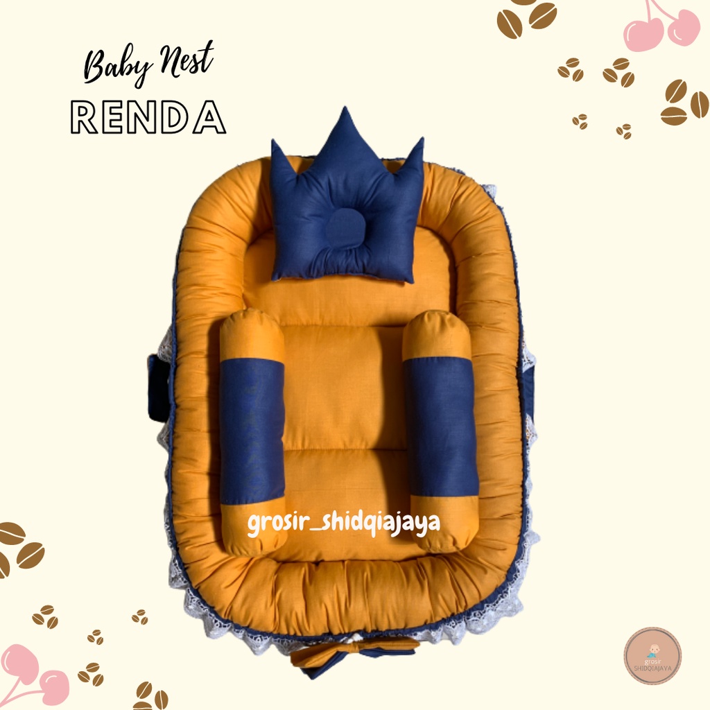 KASUR BAYI RENDA MURAH/BABYNEST KASUR SET KELAMBU |KADO BAYI MURAH | Kasur Bayi Murah