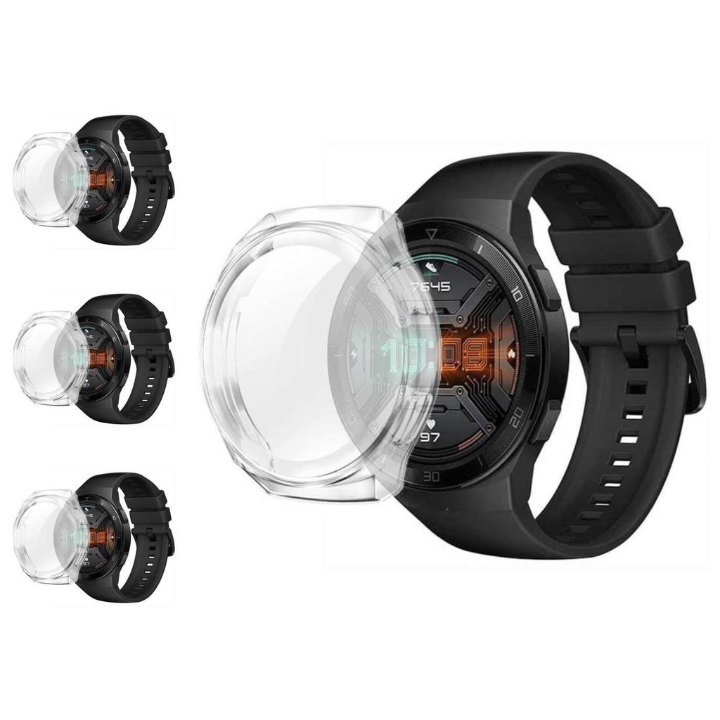 full tpu case huawei watch gt 2e 46mm   clear   cover gt2e bening soft