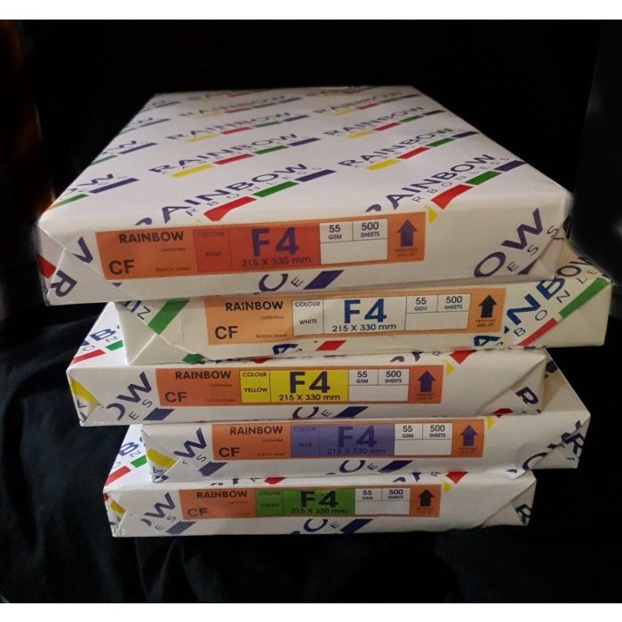 

Kertas NCR Rainbow Bottom All rna - Biru
