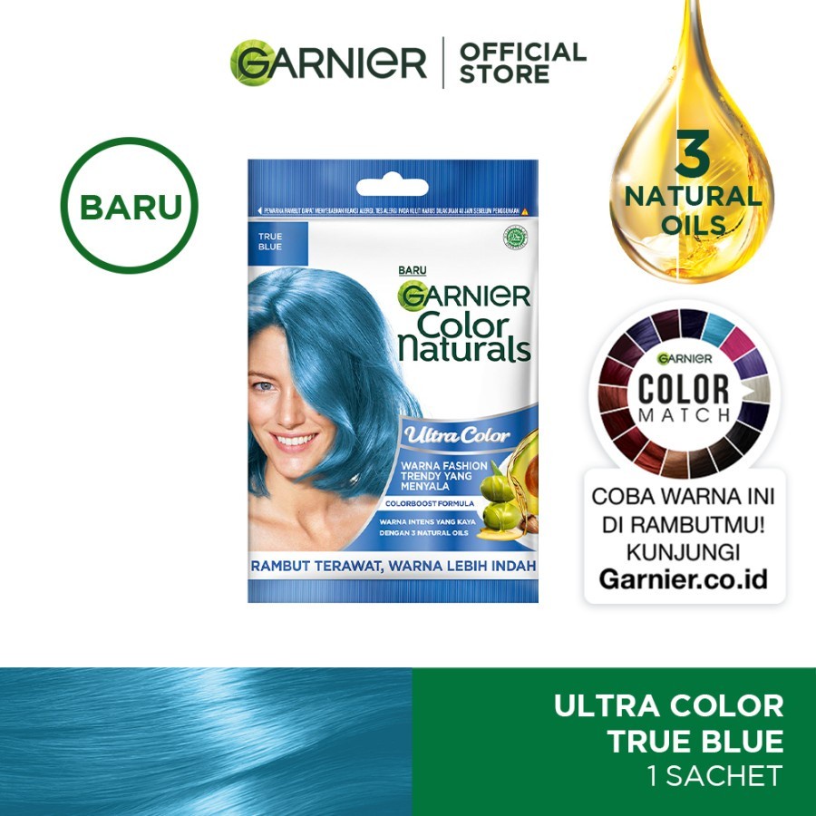 (Sachet) Garnier Color Naturals Ultra Color Cat Rambut 20 ml