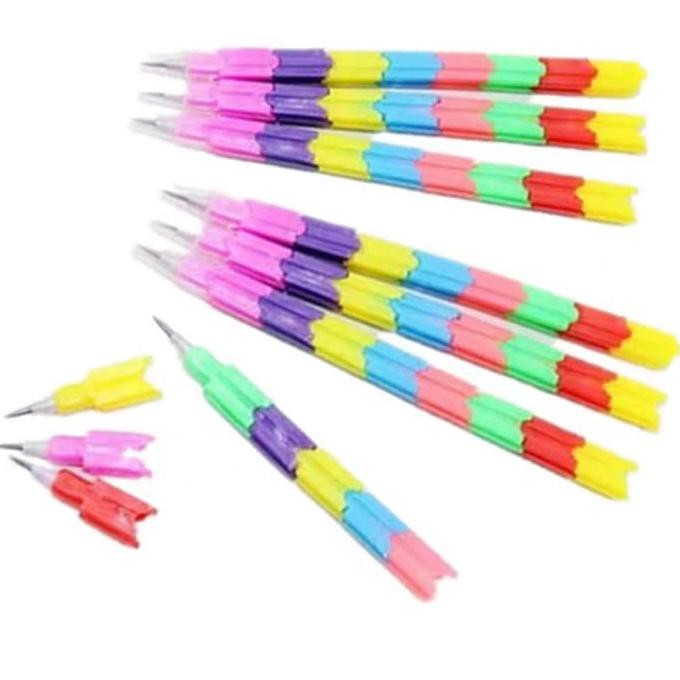 

New Pensil Susun Kreatif 8-Tingkat Warna-Warni Ayo Beli