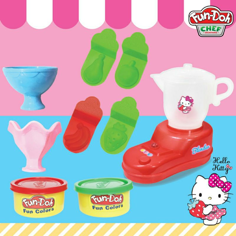 Fundoh Hello Kitty Blender - Mainan Anak - Mainan Edukasi