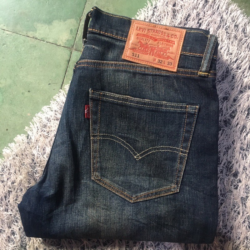 celana levis 511-pria/cowok-bekas/second original-size 32 slim