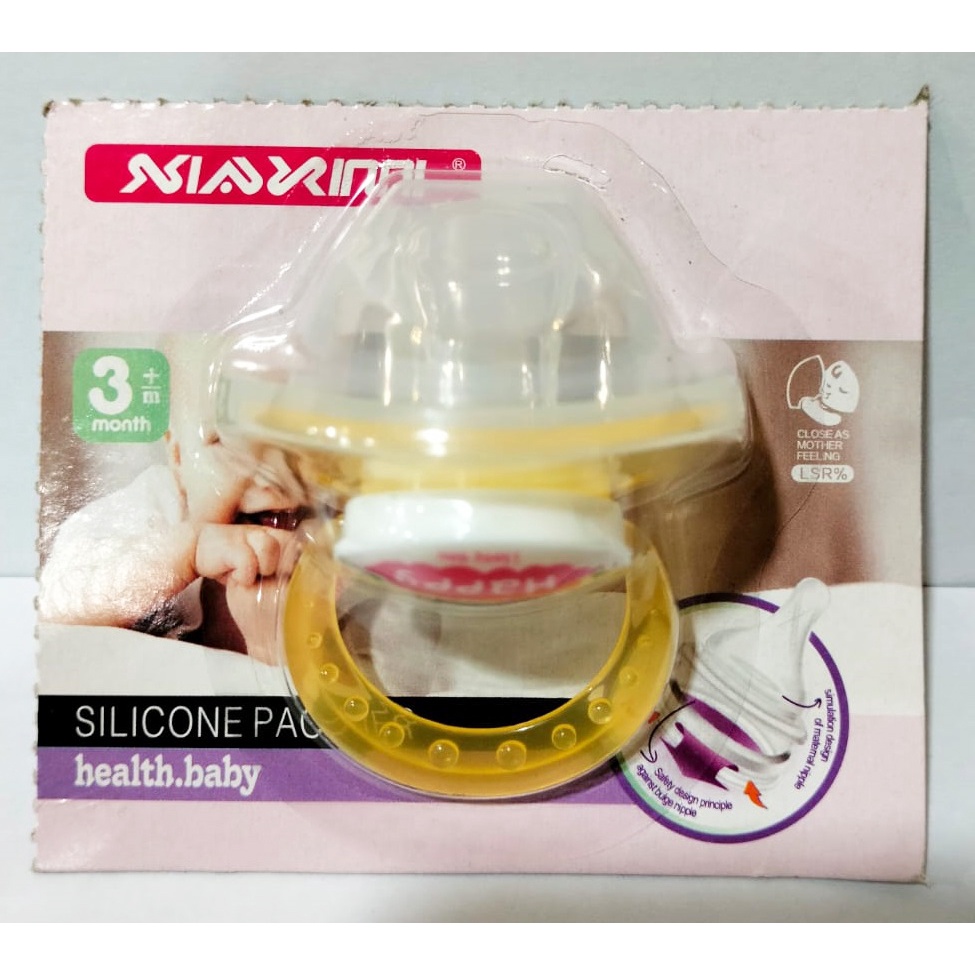 KUKE Dot Empeng Bayi Silikon / Pacifier Bayi / Dot Bayi Datar-2