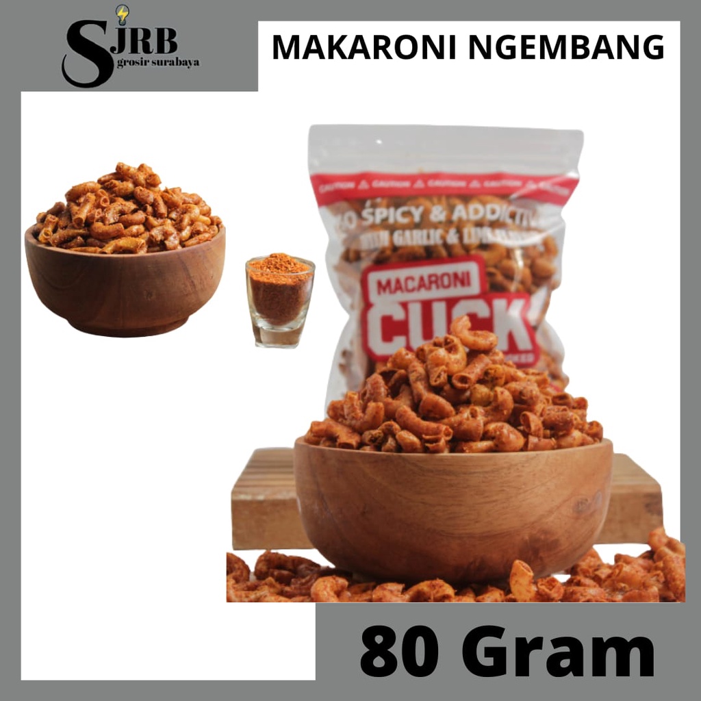

Makaroni ngembang rasa spesial kemasan 80 gram