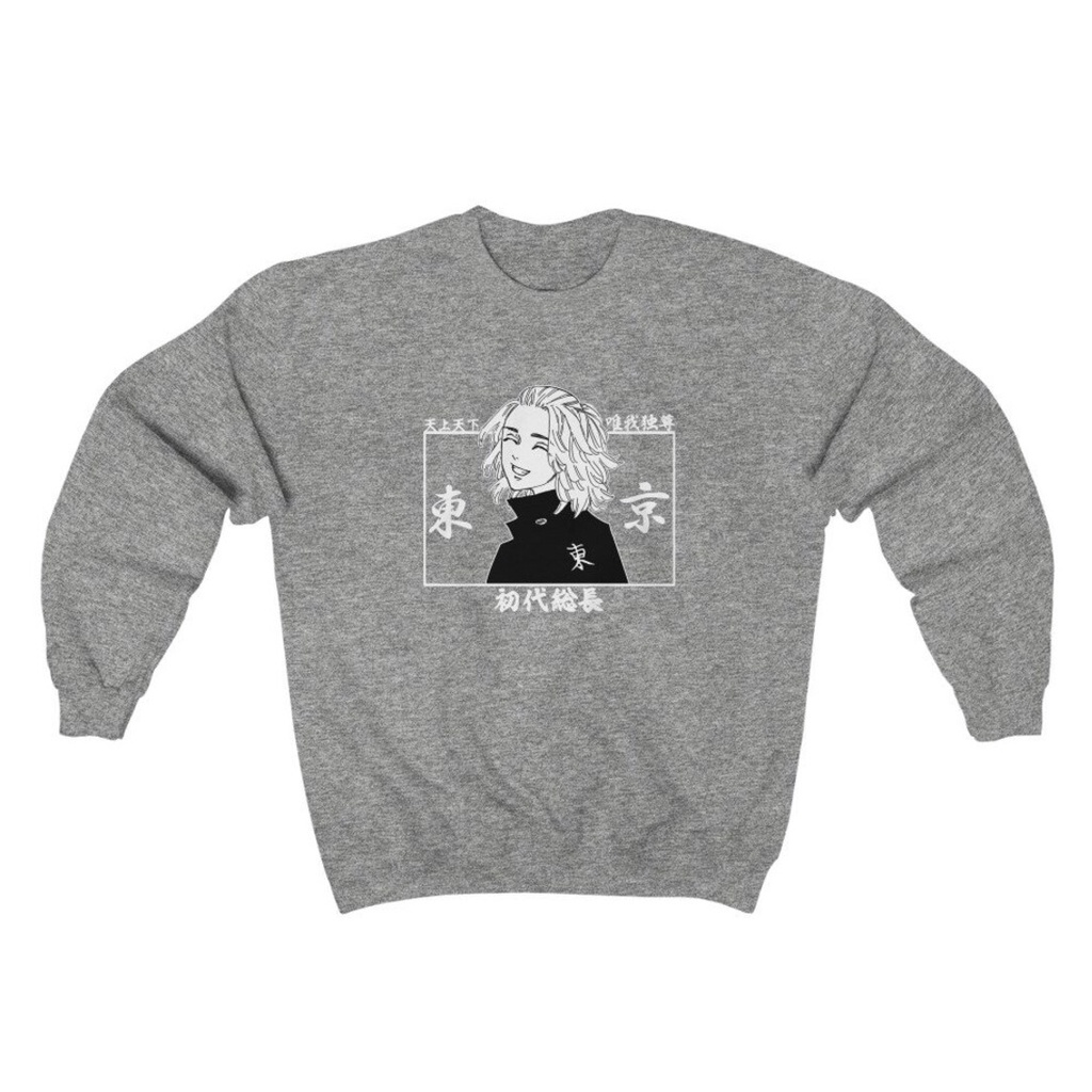 Crewneck Mikey Smile Anime Tokyo Revenger Premium Unisex