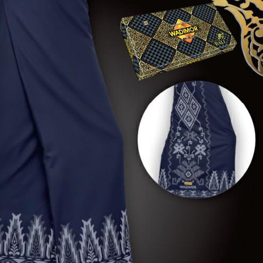 Wadimor Sarung Tenun Bali 555 HITAM