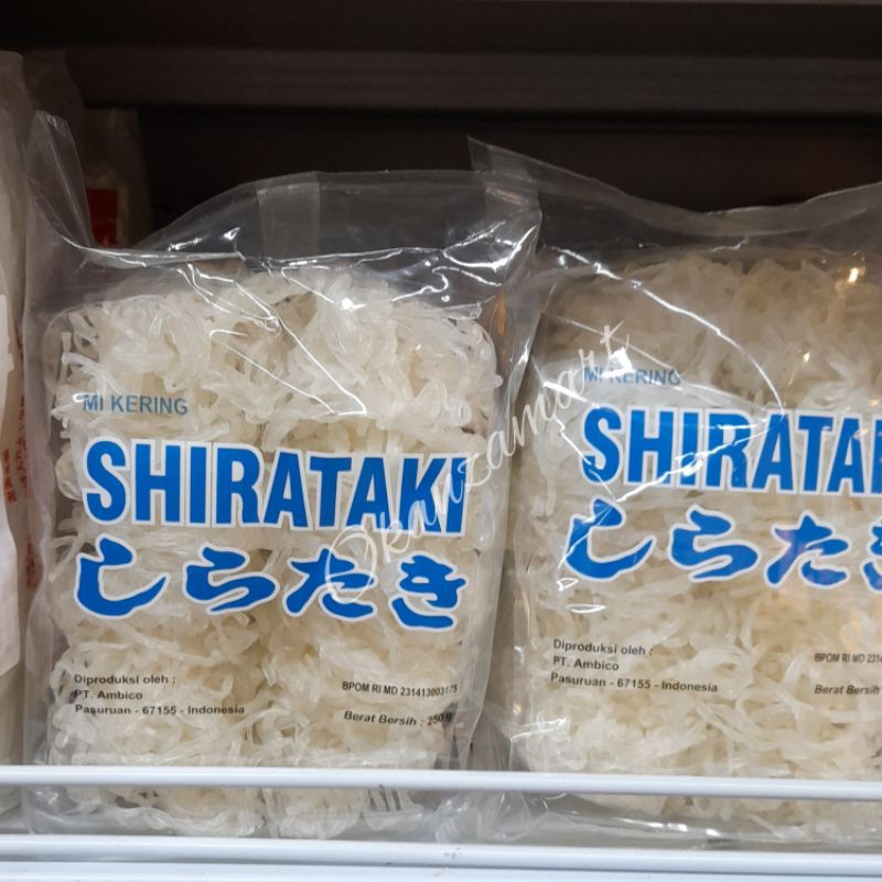

Shirataki Mi Kering 200gr