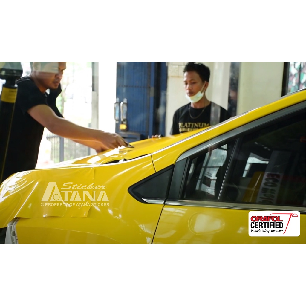 Skotlet Kuning Glossy Oracal 651 Scotlet Yellow Gloss Metalik Stiker Kilap Gilap Meteran Sticker Decal Roll Scotlite Body Mobil Motor Matic Sepeda Scotlight Nyala Cat Dekorasi Kaca Kap Background Aquarium Furniture Isuzu Terios Ayla Creta CRV Rocky Yaris