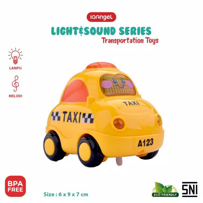 TOYS | IQANGEL / iq angelTransportation Car Toys / Mainan Bayi Edukatif / Mainan Motorik