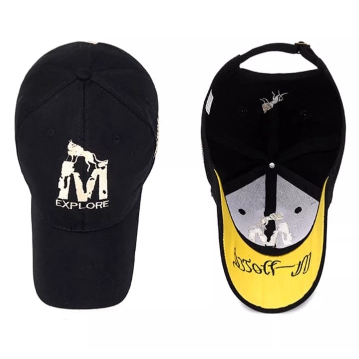 TOPI BASEBALL PRIA LOGO M EXPLORE/TOPI DISTRO M-EXPLORE WOLF PRIA & WANITA TERBARU