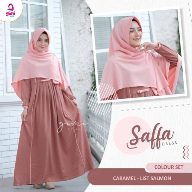 Saffa dress gamis gimi hijab