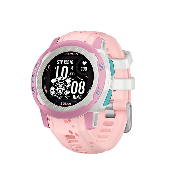 Garmin Instinct 2S Solar One Piece Chopper - Pink Garansi Resmi TAM 2 Tahun