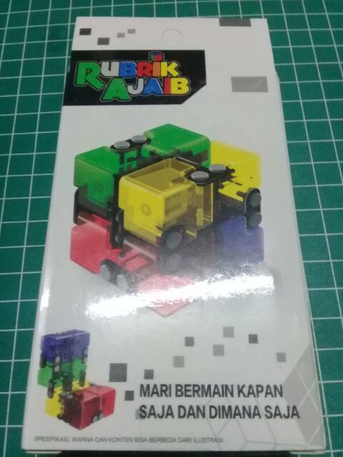 Rubik Rubrik Ajaib Glow In The Dark