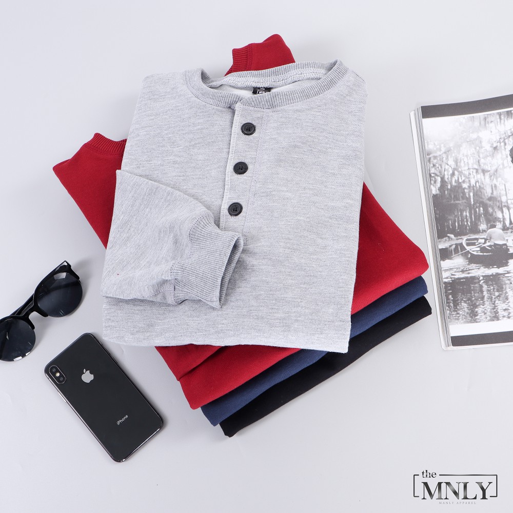 Sweatshirt Sweater Pria Baby Terry Cotton the MNLY Original